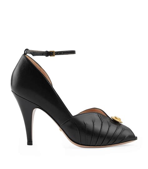 gucci peep toe pump|Women's Gucci Heels .